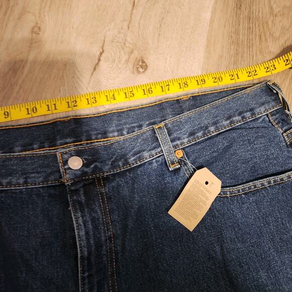 Levis 550 Jeans Mens 46 X 32 Big Tall Relaxed Fit Denim Pants Casual Loose New - Picture 7 of 9